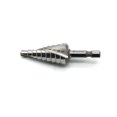 thumbnail image 2 of Step Drill TEMO M35, flauta en espiral de cobalto de 6,4 mm a 19 mm, hexagonal, 2 of 3