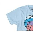 thumbnail image 5 of Sesame Street Mens T-Shirt  - Cookie Monster Kanji Gimme Cookie (X-Large), 5 of 7