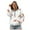 White, variant on felwors Womens Game Day Sweatshirts Football Sequin Hoodies Tailgate Outfits Long Sleeve Zipper Sweaters with Pocket White, XXL