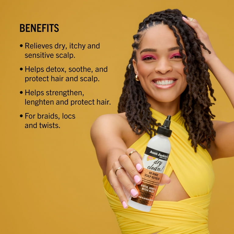 Aunt Jackie's Braid and Twist Dry Clean Waterless Scalp Refresh 6