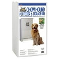 thumbnail image 3 of Little Giant Dry Food Automatic Steel 50 Pound Dog Feeder Chow Hound (2 Pack), 3 of 3