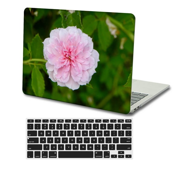 KSK KAISHEK Compatible with MacBook Pro 16" Case 2021/2022/2023 Rel. Model A2780 A2485, Plastic Hard Case + Black Keyboard Cover, Rose series 0994