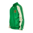 thumbnail image 2 of Men's New Era Kelly Green Houston Astros St. Patrick's Day Ripstop Raglan Quarter-Zip Windbreaker, 2 of 3