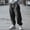 Dark Gray, variant on Mens Sweatpants with Pockets- Baggy Drawstring Casual Elastic Waist Joggers Pants Brown Size L