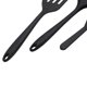 thumbnail image 5 of CHAO Espátula De Cocina, Espátula De Calor De Silicona, Espátula De Silicona Calada, Espátula Antiadherente, Espátula Sin Bpa, Espátula De Cocina De Silicona Negra3 Pc, 5 of 5