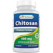 Best Naturals Chitosan 500 mg 120 Tablets