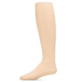 thumbnail image 2 of MeMoi Girls Basic Silky-Sheer 18 Denier Nylon-Blend Tights - Girls - Female, 6-8, Nude, 2 of 3