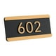 thumbnail image 3 of Placa de dirección rectangular decorativa para casa, resistente a la intemperie, robusta, exterior, fácil instalación, adorno para placa de dirección de casa Estilo E, 3 of 8