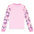 thumbnail image 6 of Sesame Street Toddler Girls' Abby Cadabby Extra Sweet 2 Piece Long Sleeve Pajama Set, 6 of 7