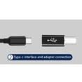 thumbnail image 3 of Advancent Adaptador USB tipo c para el hogar y la Oficina con equipo de conector, dispositivo convertidor de adaptación rápido de a Accesorios para instrumentos musicales Cabeza recta/Negro, 3 of 6