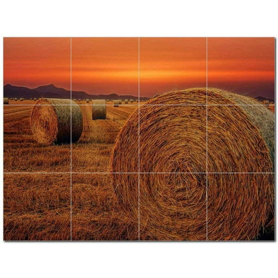Farm Rural Ceramic Tile Mural Kitchen Backsplash Bathroom Shower 400587-XL43