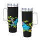 thumbnail image 3 of Regalos personalizados de Rick y Morty para vasos de 40 oz con asa y pajita - Taza de café de viaje de acero inoxidable con tapa - Regalos ideales para mujeres, niñas y niños en cumpleaños y Navidad, 3 of 8