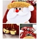 thumbnail image 5 of Bolsas navideñas con cordón, campana, Papá Noel, muñeco de nieve, bolsa de almacenamiento, puerta, media de dulces, gran capacidad, bolso de Kits de decoración para fiestas Muñeco de nieve Inteprter HA070781-02, 5 of 6