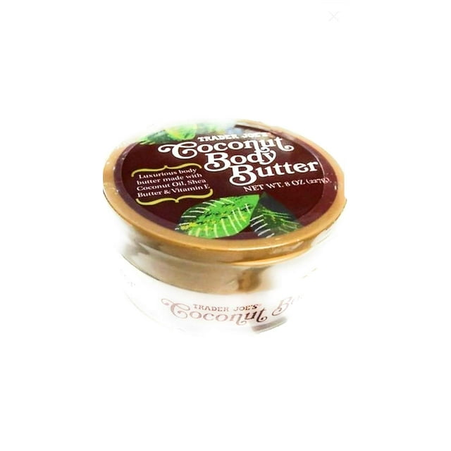 Crema corporal Trader Joe's Coconut 240 ml con manteca de karité y vitamina E