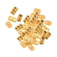 thumbnail image 1 of HILABEE 100 Pieces Dreadlocks Beads Beard Beads Fashion Adjustable Decorative Hair Braid A, 1 of 8