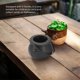 thumbnail image 3 of 10Pcs Black Candy Holder Pot Halloween Candy Bucket for Halloween, 3 of 5
