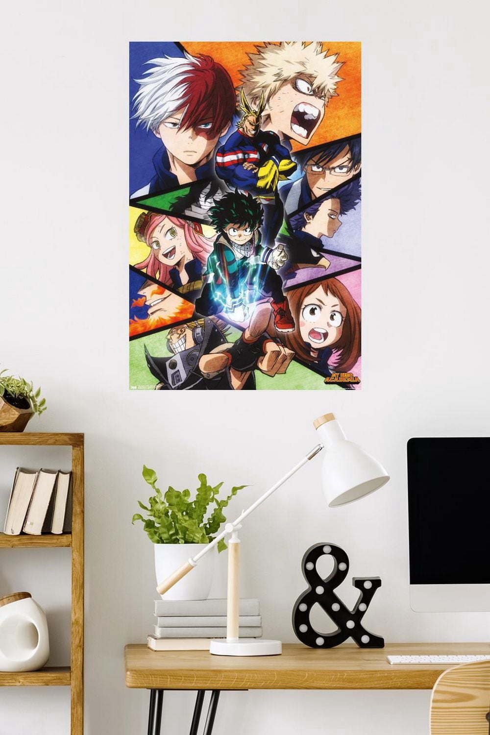 My Hero Academia: Season 2 - Key Art Wall Poster, 22.375" x 34"