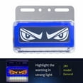 thumbnail image 1 of BTOER Super Bright 24V Waterproof LED Truck Eye Side Marker Lights, 1 of 8