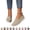 Beige, variant on Mesh Walking Orthopedic Shoes for Women Slip-on Sneakers,Non-Slip Breathable Athletic Comfortable Lightweight Flat Loafer Nurse Shoes (Camel, 8.5 Wide)