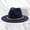 Navy, variant on Lroveb Womens Cowboy Hats Western Hat Women Classic Roll Up Buckle Belt Retro Wide Brim Fedora Hat