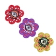 thumbnail image 1 of CRAFTHROU 3Ud Parche De Flores Bordadas Y Ojo Para Coser En Chaquetas Ropa Y Accesorios Con, 1 of 6