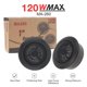 thumbnail image 2 of Altavoces coaxiales de audio YONGSHENG para automóvil 120 vatios, 2 of 5