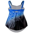thumbnail image 4 of Women Swimsuits Two Piece Bathing Suits Tankini Swim Dress with Shorts Set Plus Size, 4 of 7