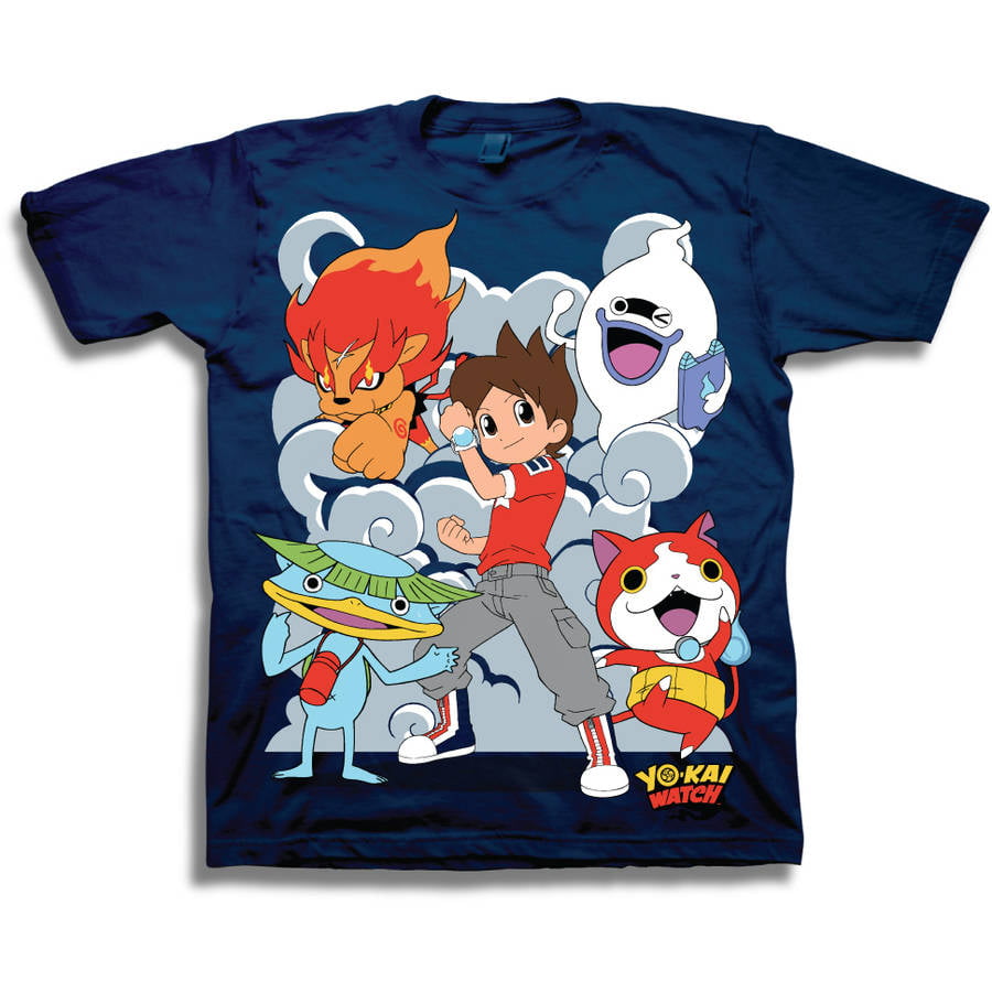 Yo-Kai Watch Boys' Sleeve T-Shirt - Walmart.com