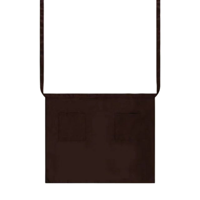 CSChome Petit Tablier Serveur : Multiples Poches, Résistant à l'Usure, Design à Lacets, Imperméable, Longues Bretelles, Polyester Anti-Salissures