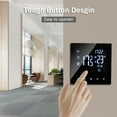 thumbnail image 3 of Mistaha Smart Thermostat Temperature Controller for Water Heating LCD Display Touch Screen Week Programmable Underfloor Heating Thermostats for Home Office School Hotel, 3 of 8