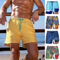 thumbnail image 3 of Mens Swim Trunks, Quick Dry 5 Inch Inseam Beach Shorts, 3 of 4