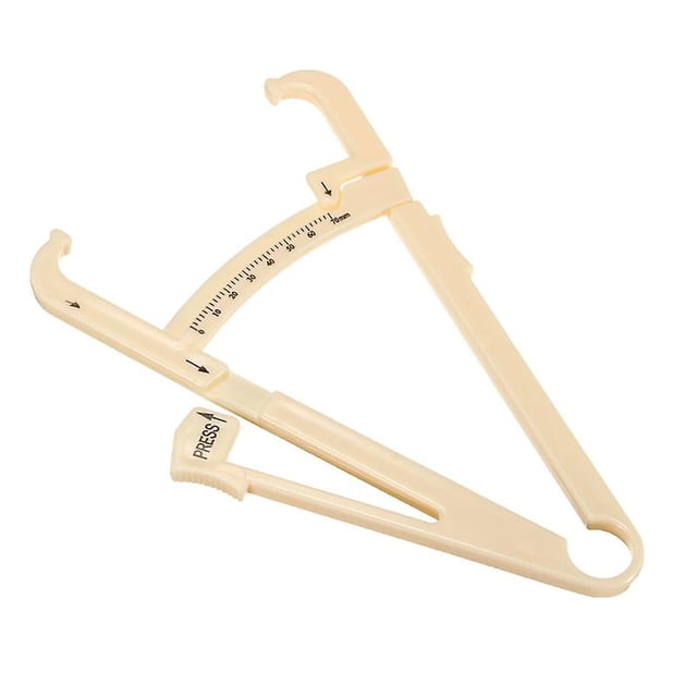 Body Fat Caliper Body Fat Tester Skinfold Measurement Strip with Measurement Chart Body Health Care Tool