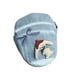 thumbnail image 1 of Gorra unisex de mezclilla plana con parche bordado de perro y lazo, 1 of 2