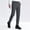 Dark Gray, variant on Men's Business Straight Leg Pants, Side Pockets with Button Fly, Tailored Fit for office commute Black XXXXL