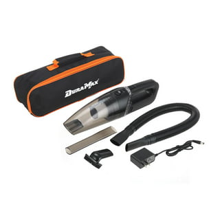 Chemical Guys EQP410 Detailvac Handheld Portable 12V Maintenance Car Vacuum w/3 Attachments, Extra Filter & Bag - 16 ft Cord Makes It Great for Cars