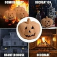 thumbnail image 4 of Stoneware Fire Pits Pumpkins 1/3/5pcs Realistic Pumpkins Reusable Fireproof Fire Pits Firepits for Outside Fireproof Fire Pit Pumpkins for Indoor Or Outdoor, Party, BBQ, Bonfire(1 pcs), 4 of 4