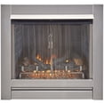 thumbnail image 5 of Duluth Forge Outdoor Fireplace Insert with Concrete Log Set, Slate Gray Brick Fiber Liner- Model-DF450SS-L-SG, 5 of 5
