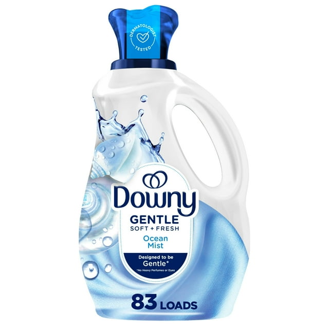 Suavizante de telas Downy Gentle Soft + Fresh 1,65 L 83 cargas