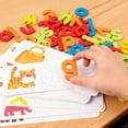 thumbnail image 5 of Early Learning Educational Alphabet Word Spelling Game for Kids Preschool Learning Puzzle Development Toy, 5 of 5