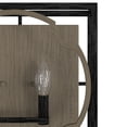thumbnail image 4 of Hunter - Stone Creek 2-light French Oak, Medium Size Sconce Light, Dimmable, Rustic Style, for Bedrooms, Dining, Living Rooms - 19227, 4 of 8