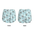 thumbnail image 5 of Xecao's Cute Panda Bear for a double-layer running short for women, perfect for gym, tennis, and more, featuring a convenient pocket., 5 of 9
