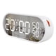 thumbnail image 1 of despertador electronicoEspejo Reloj Despertador Digital Control Táctil Reloj de Mesa 2 Reloj Despertador con Snooze Retroiluminación Ajustable Pantalla LED Grande Tiempo Temperatura Detector de Humed Irfora despertador electronico, 1 of 7