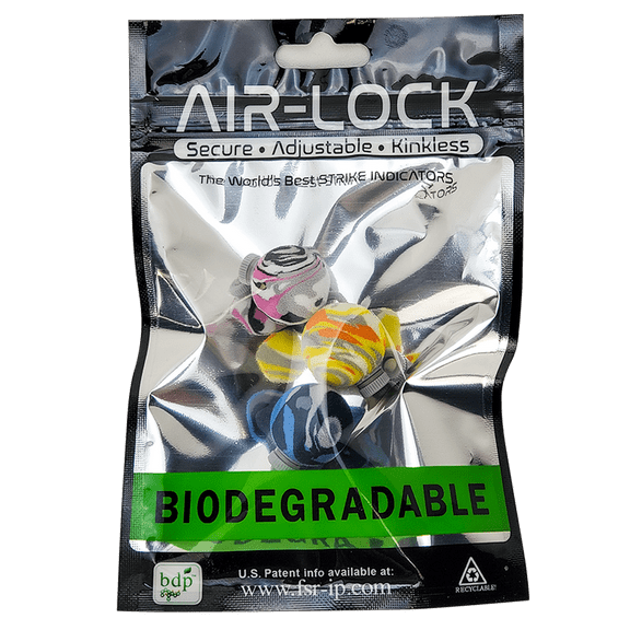 Air-Lock Airlock Biodegradable Indicator - Assorted Colors - 3 Pack Camo/Marbled