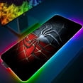 thumbnail image 2 of Alfombrilla de ratón RGB xxl para Gaming, alfombrilla LED de Marvel Spider Iron Man, alfombrilla de ratón para Gamer, alfombrilla de escritorio para PC con retroiluminación LIUWENJING unisex, 2 of 2