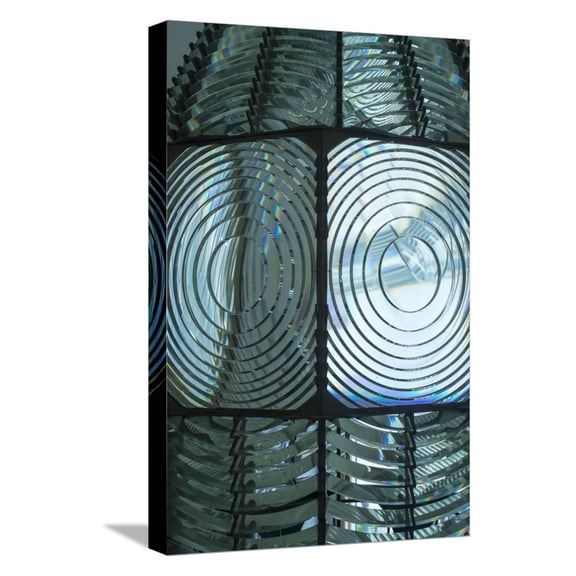 Fire Island, New York Close Up of the Antique Fresnel Lighthouse Beacon, Stretched Canvas Wall Art by Julien McRoberts Sold by Art.Com