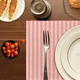 thumbnail image 5 of Pink Shabby Chic Placemats Set of 6,Washable Heat Resistant 12×18 Inch Linen Table Mats Rose Place Mats for Party Outdoor Dining Décor, 5 of 6