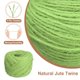 thumbnail image 3 of Cuerda de yute natural Uxcell de 328 pies, cuerda de yute de 2 mm para manualidades de arte, envoltura de regalos, decoración, embalaje, jardinería, colgador de plantas, verde claro, 3 of 6