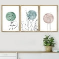 thumbnail image 2 of PixonSign Framed Wall Art Set Green and Brown Wheat Field Nature Moon Watercolor Modern Artwork Farmhouse/Country Pastel Canvas Print for Living Room, Bedroom, Office - 24"x36"x3 Natural, 2 of 5