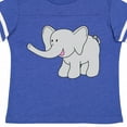 thumbnail image 4 of Inktastic Cute Elephant Boys or Girls Toddler T-Shirt, 4 of 5