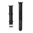 thumbnail image 1 of Correa de cuero PU para Mi Band 8, transpirable, Flexible, cómoda y a la moda, regalo para hombres y mujeres, patrón de bambú negro, 1 of 5